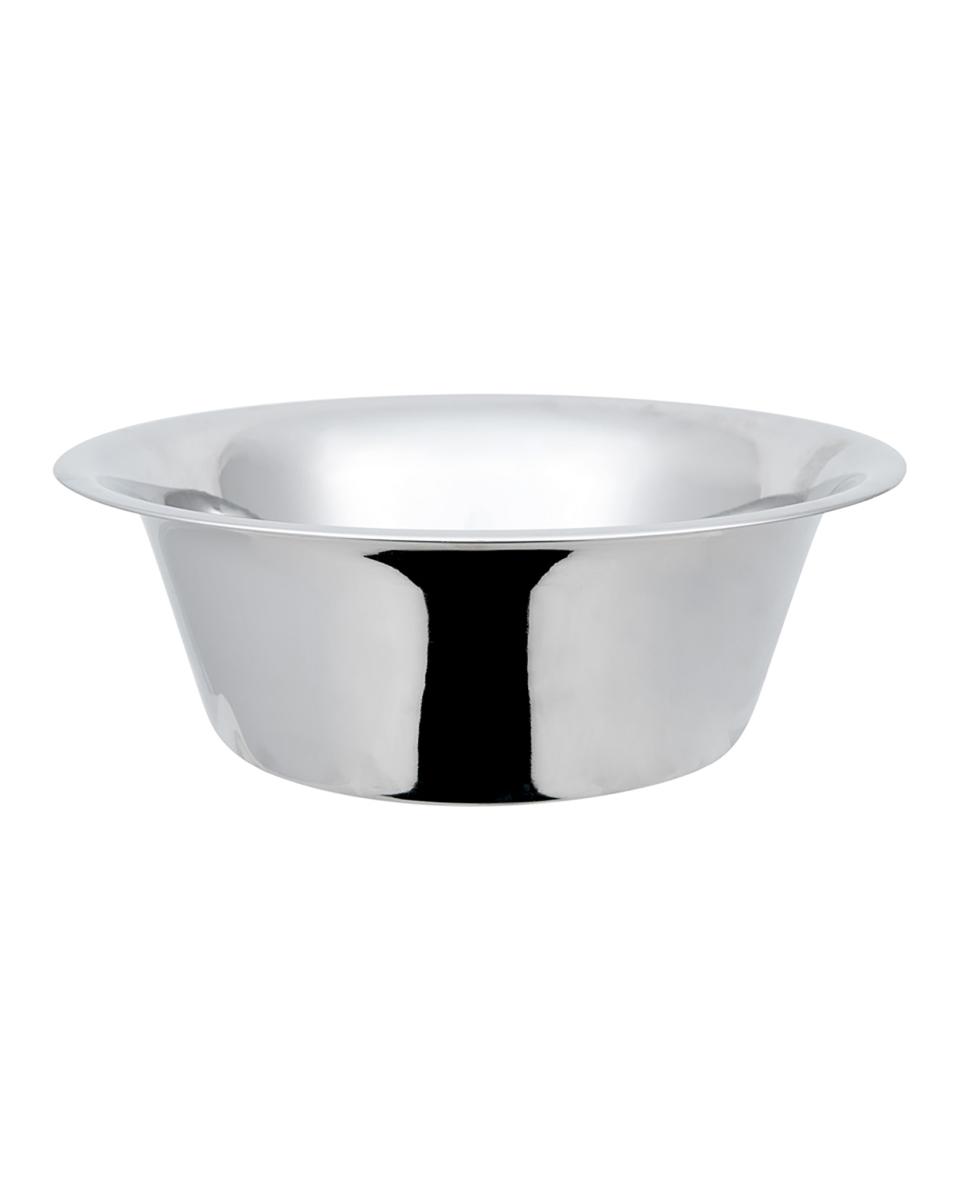 Bol Mixeur/Bol Cuisine - Ø31 x H 10,5 CM - 5 Litres - Inox - Fond Plat - G-Line