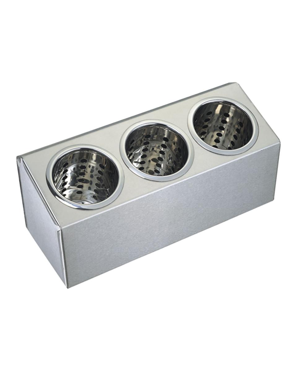 Coffret de distribution de couverts pour buffet - Inox - G-Line