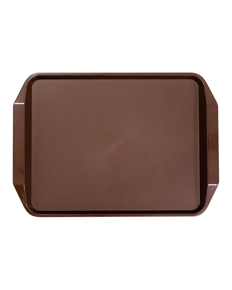 Plateau - Avec anses - Marron foncé - 43 x 30.5 x 30 CM - G-Line