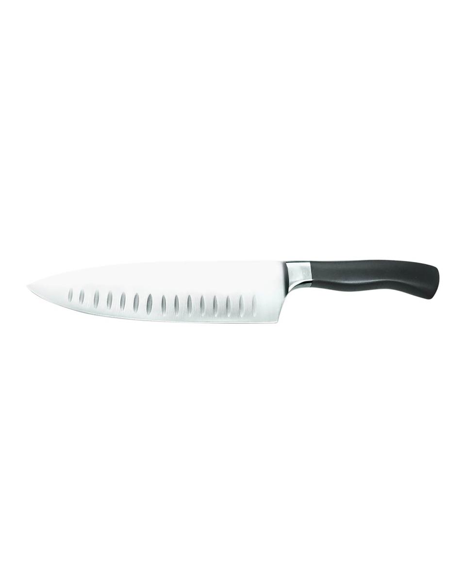 Couteau de chef - 20 CM - Lame alvéolée - Forgé - G-Line