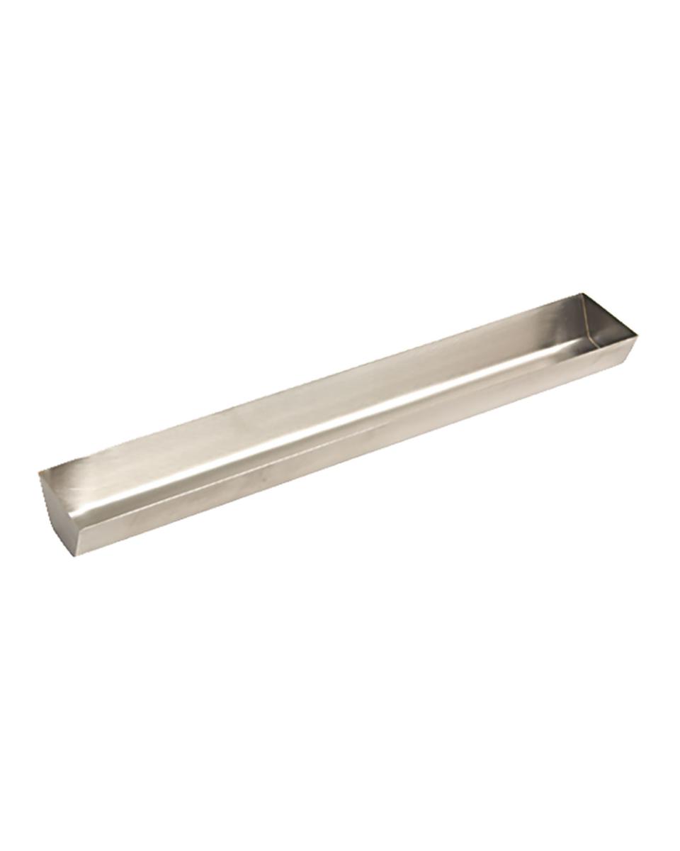 Forme Pate - Inox - 3,5 x 40 x 6,5 CM - 0,6 Litre - G-Line