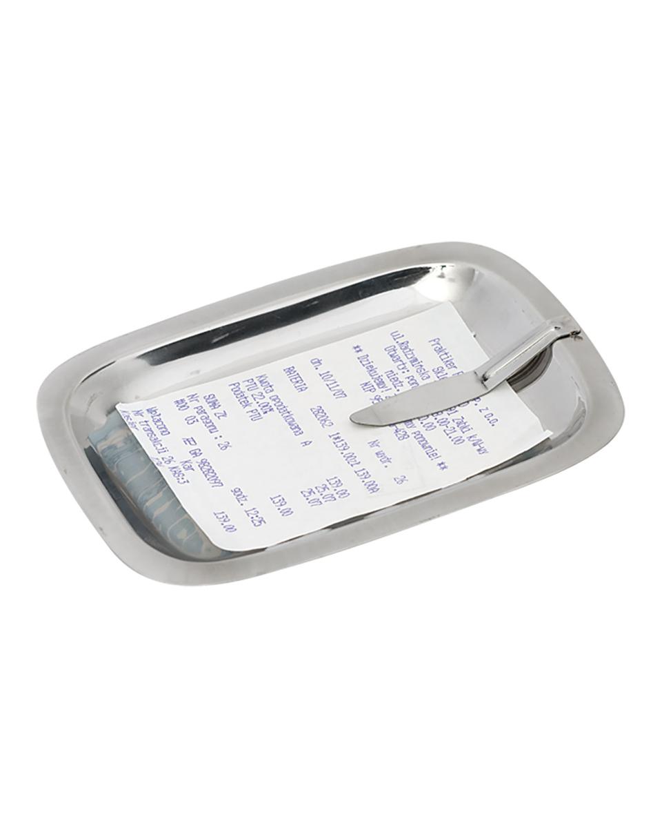 Plat à Bille - Inox - Avec Pince - G-Line