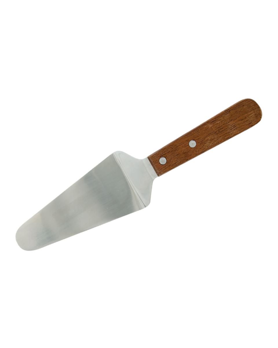 Pelle à tarte - 12 CM - Inox - Manche bois - G-Line