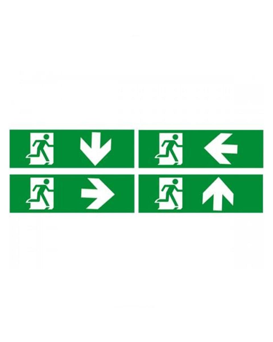 Kit d'autocollants éclairage de secours - Lot de 4 - 61088 - G-Line