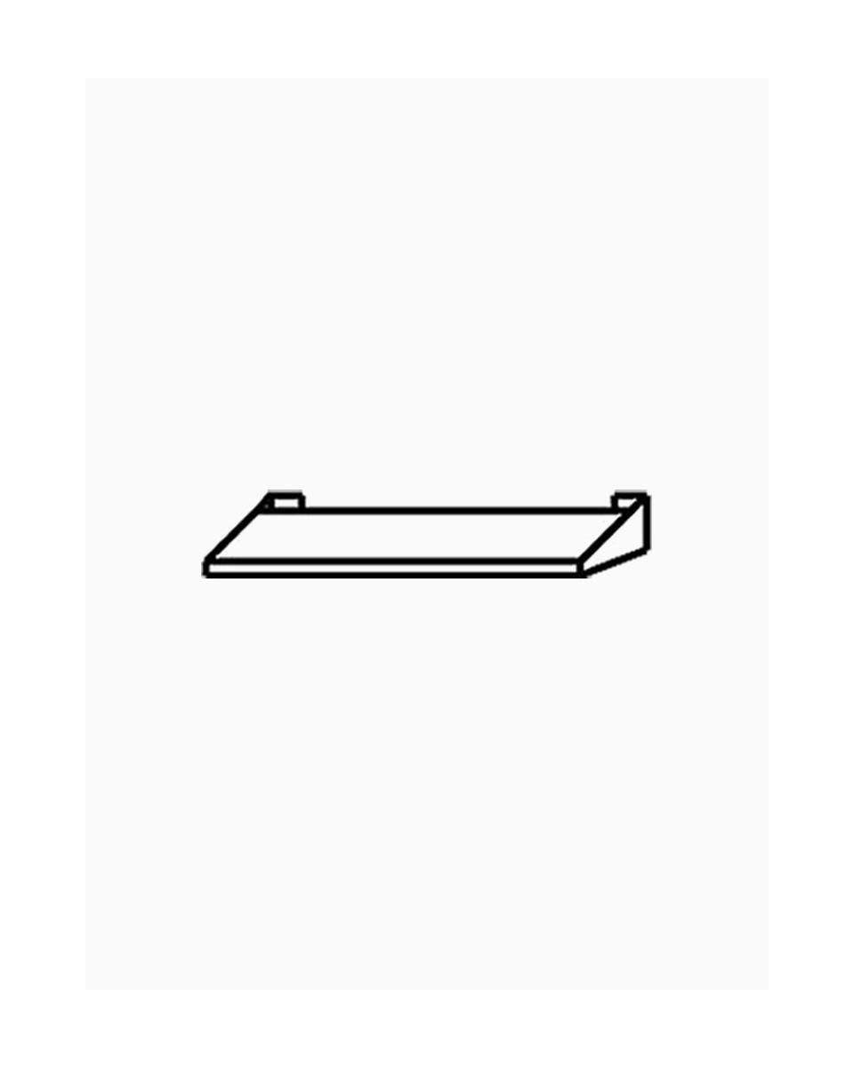 Tablette Plaques - Ligne 650 - 110 CM - Diamant - A65/PA-110