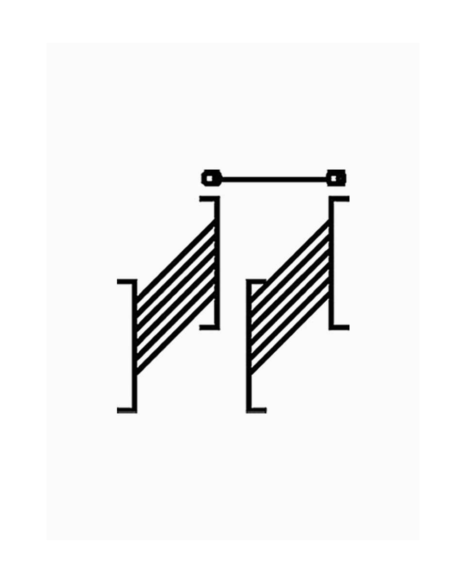 Guides train de roulement - Ligne 650 - Gauche/Droit - Diamant - A65/RG2
