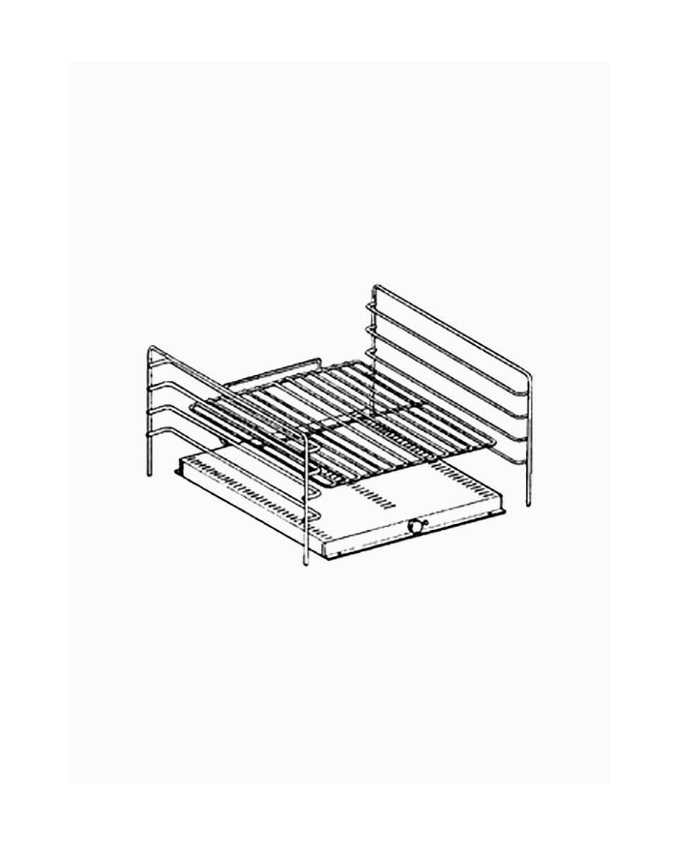 Kit chauffage socle - Ligne 700 - GN 2/1 - Diamant - A77/KCH8