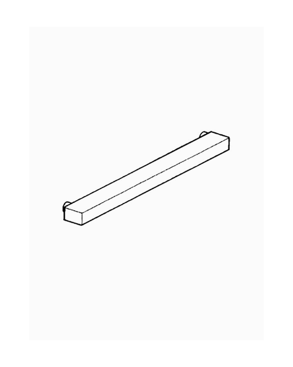 Support d'assiette - Ligne 700 - 70 CM - Inox - Diamant - A77/MAI7