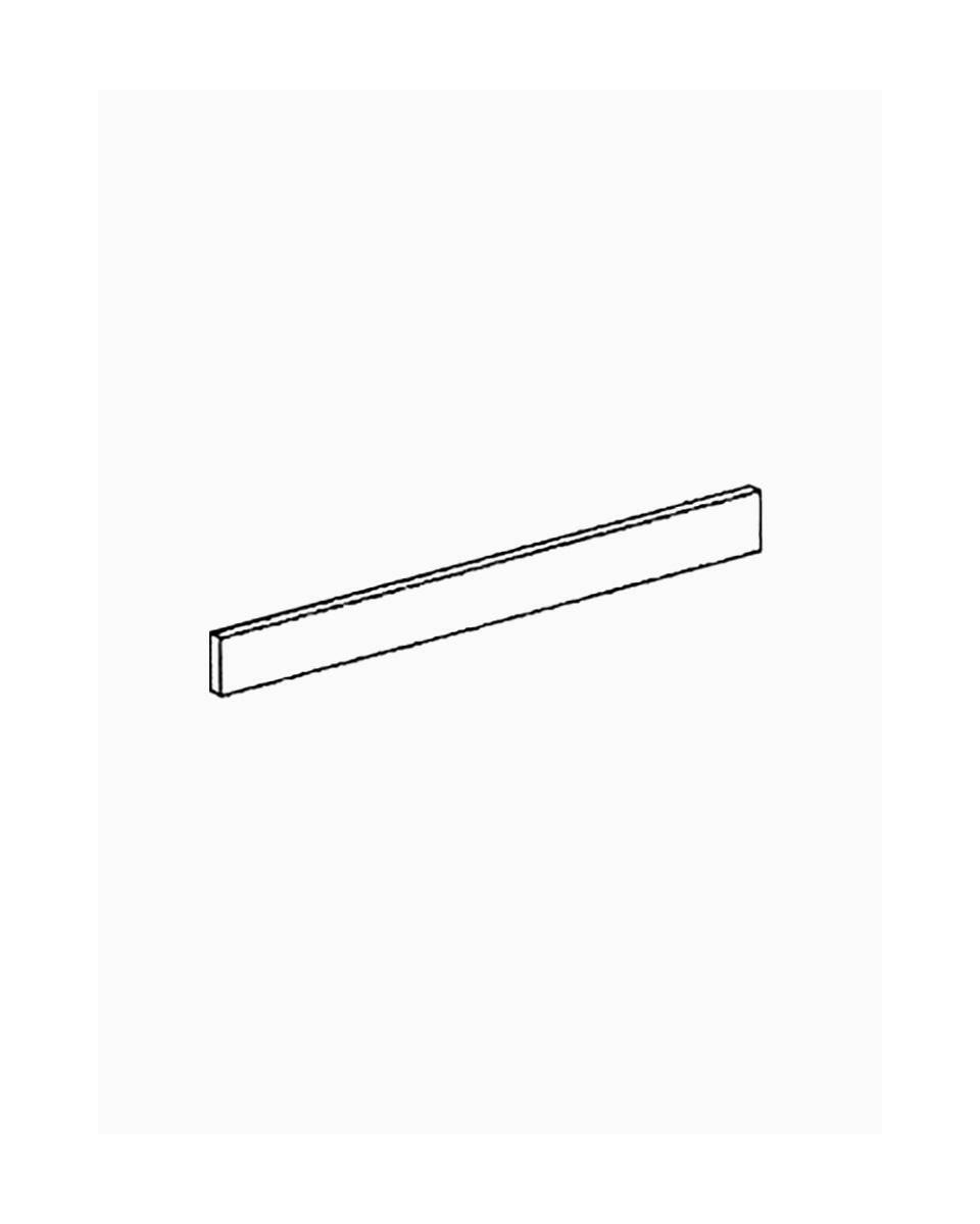 Plinthe avant - Ligne 700 - 110 CM - Inox - Diamant - A77/PF11-N