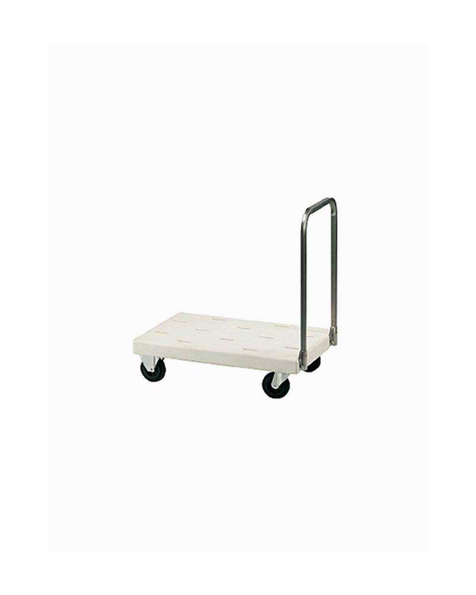 Chariot plate-forme - 200 KG - PE/SS - Pliable - Diamant - CTP/R