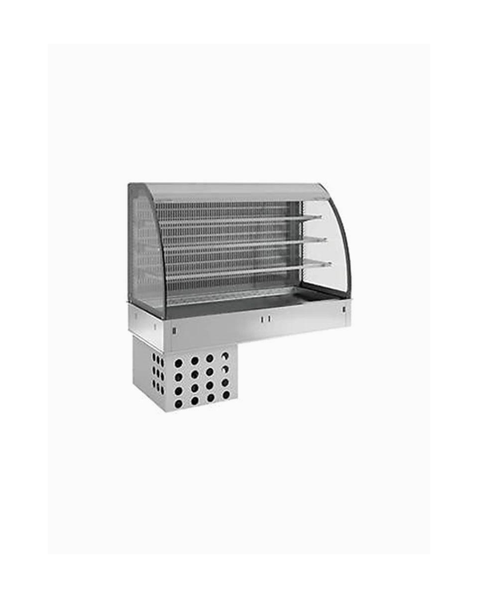 Vitrine - Modèle Mural - 3 Niveaux - Réfrigérée - Ventilée - 4 x 1/1 GN - Diamant - DPA/BCVA315