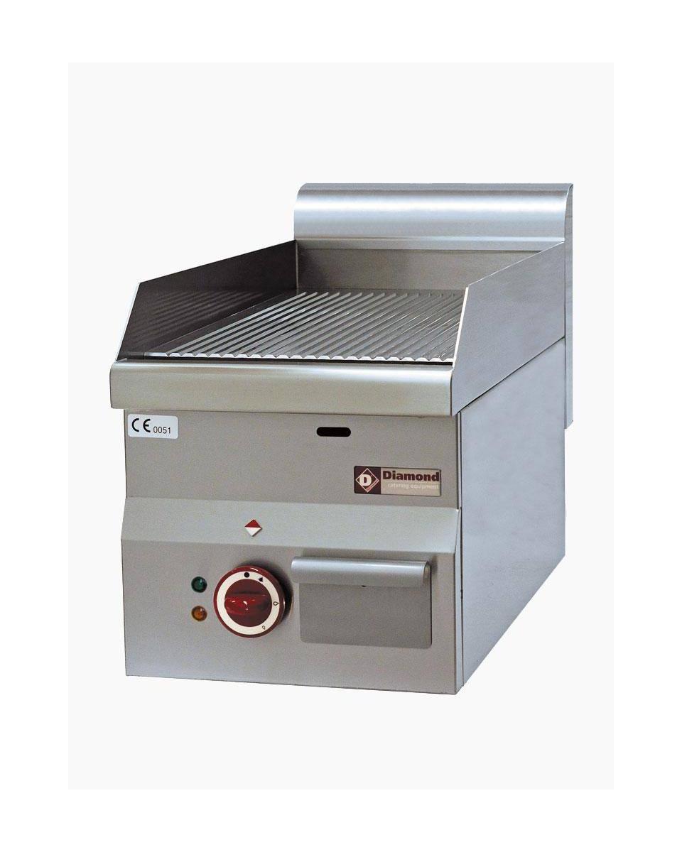 Plaque de cuisson - Electrique - Striée - 30 CM - Diamant - E60/PR3T