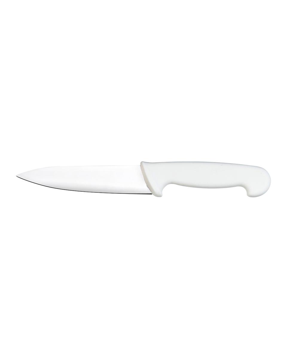 NON DISPONIBLE) Couteau de chef - 15 CM - HACCP - Blanc - G-Line