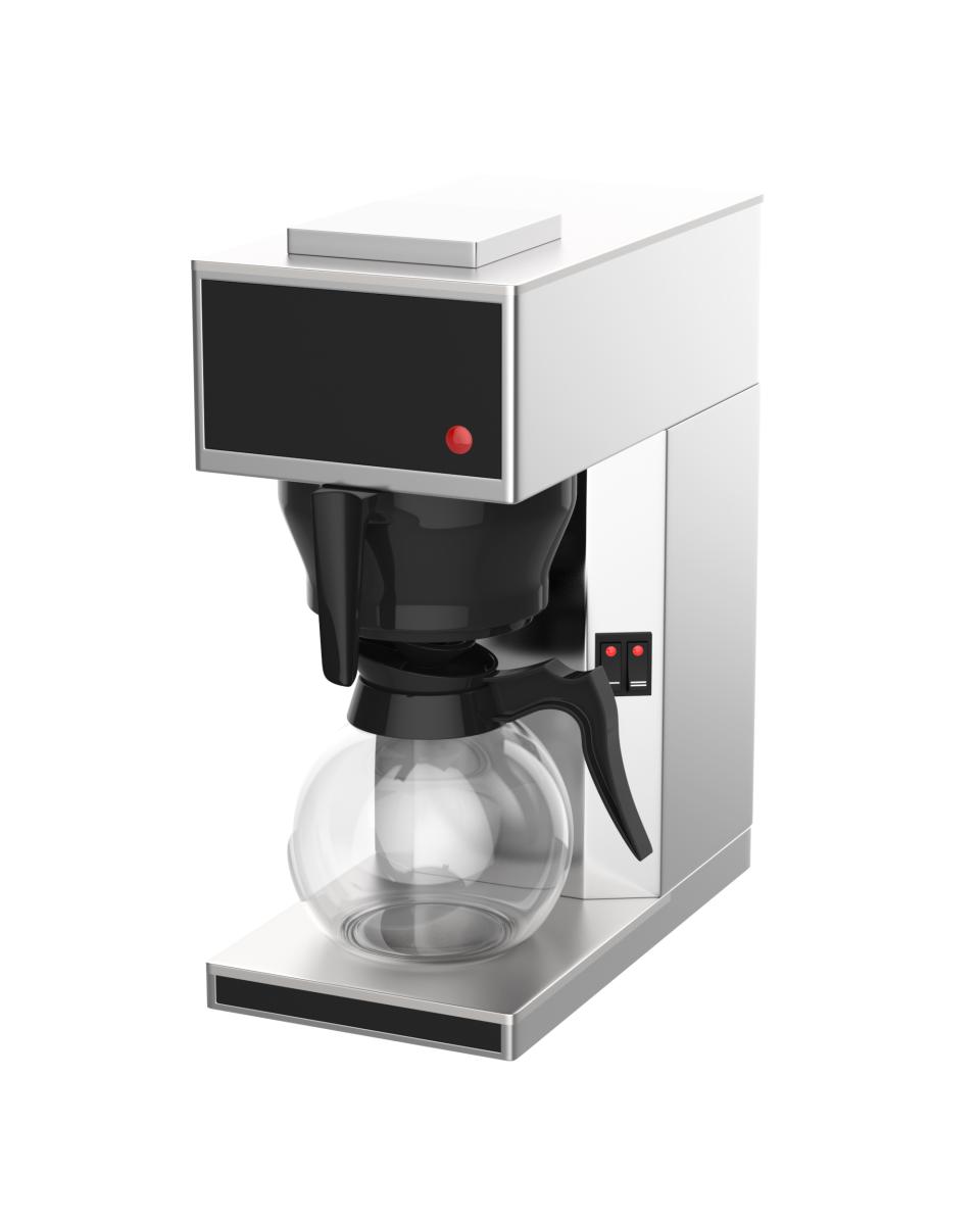Cafetière - Incl. cruche - boîtier en acier inoxydable - 1,6 litre - G-Line