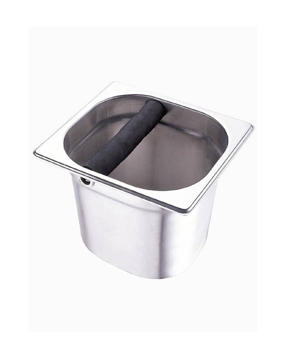 Tiroir à défoncer - 1/6 GN - H 15 x 17,4 x 16 CM - inox - M212