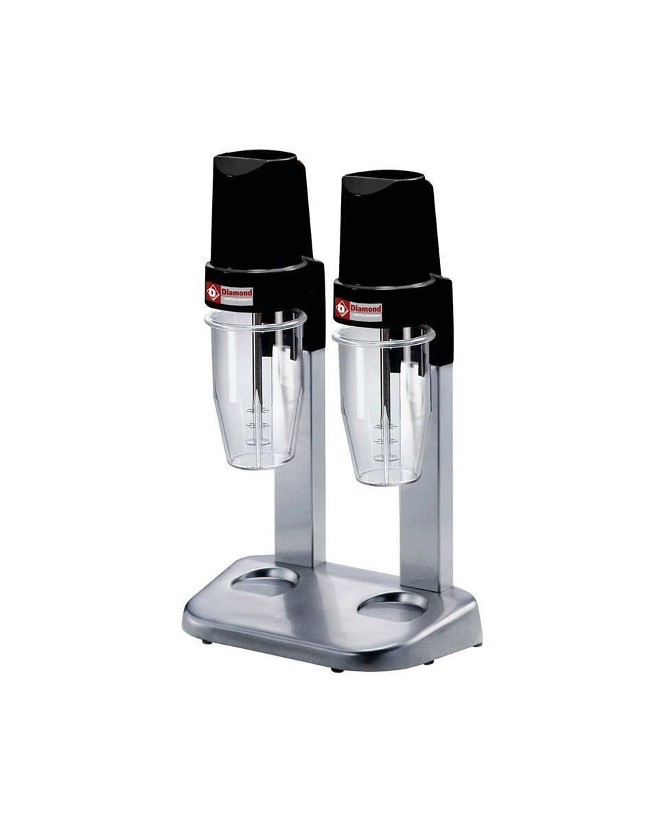 Milkshaker - 2 x 0,65 Litre - Lexan - Diamant - F6D/B