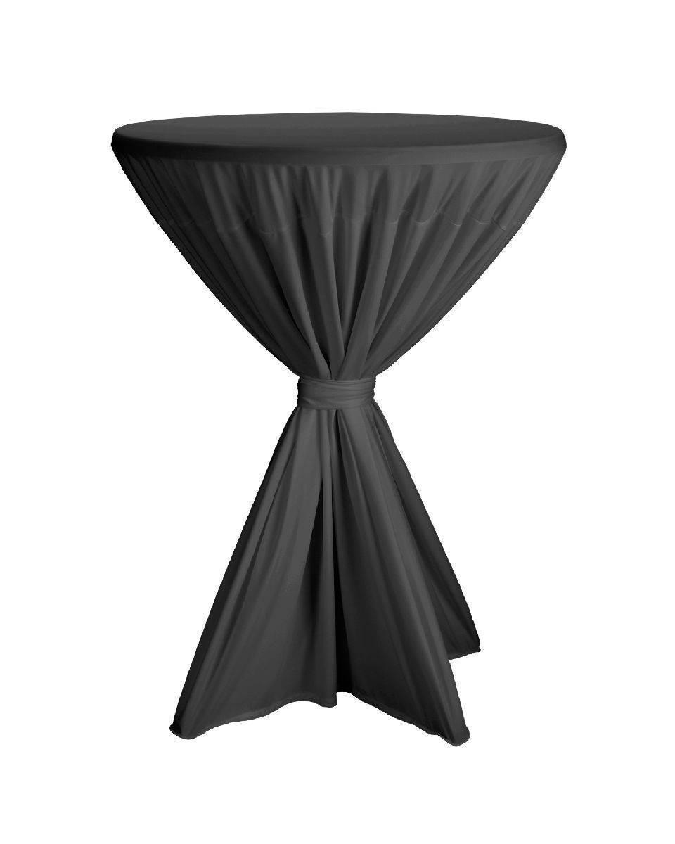 Nappe de table haute - Fiesta - Anthracite - Ø80-90 CM - Dena - 140033