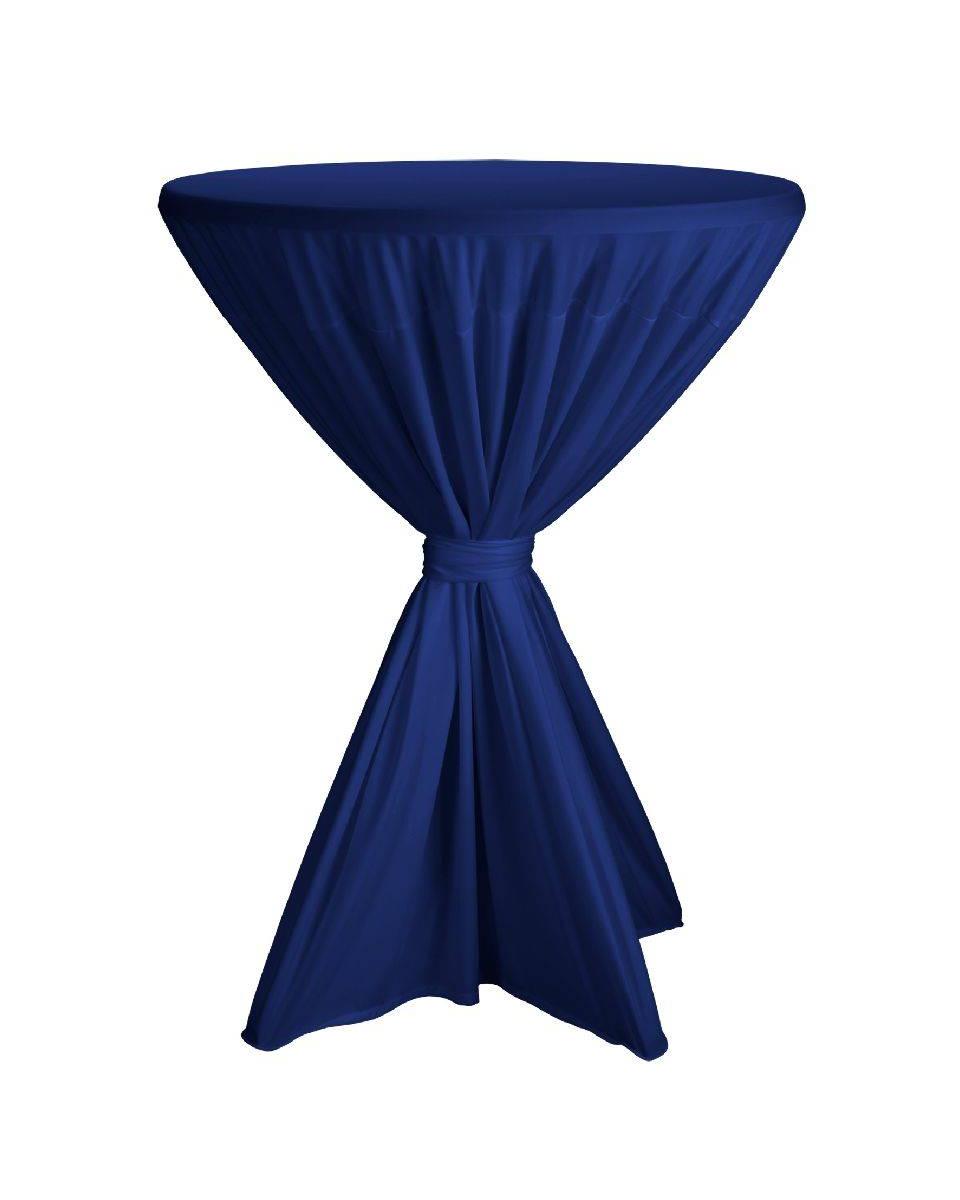Nappe de table bar - Fiesta - Bleu - Ø80-90 CM - Dena - 140750
