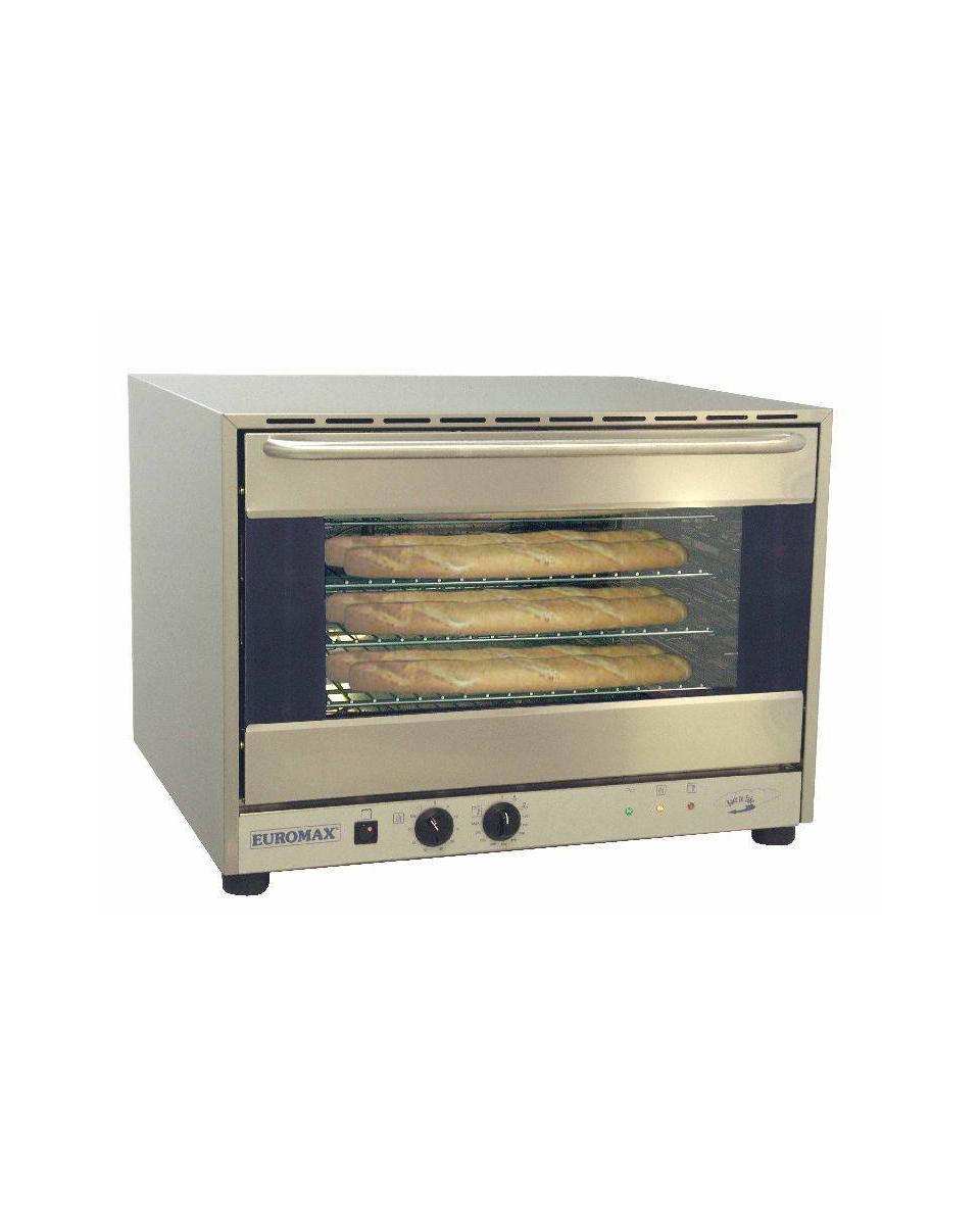 Four à convection avec grill - Boulangerie 60x40 CM - 4 Grilles - Euromax - 10905BLG