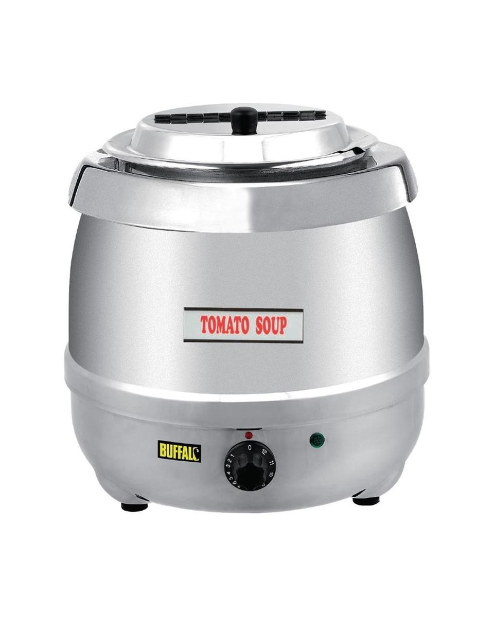 Marmite à soupe - 10 Litres - Ø 34,5 x H 36 CM - 230 V - Buffalo - L714
