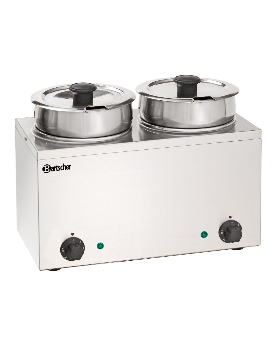 Bain-Marie - Rond - 2 x 3,5 Litre - Bartscher - 606035
