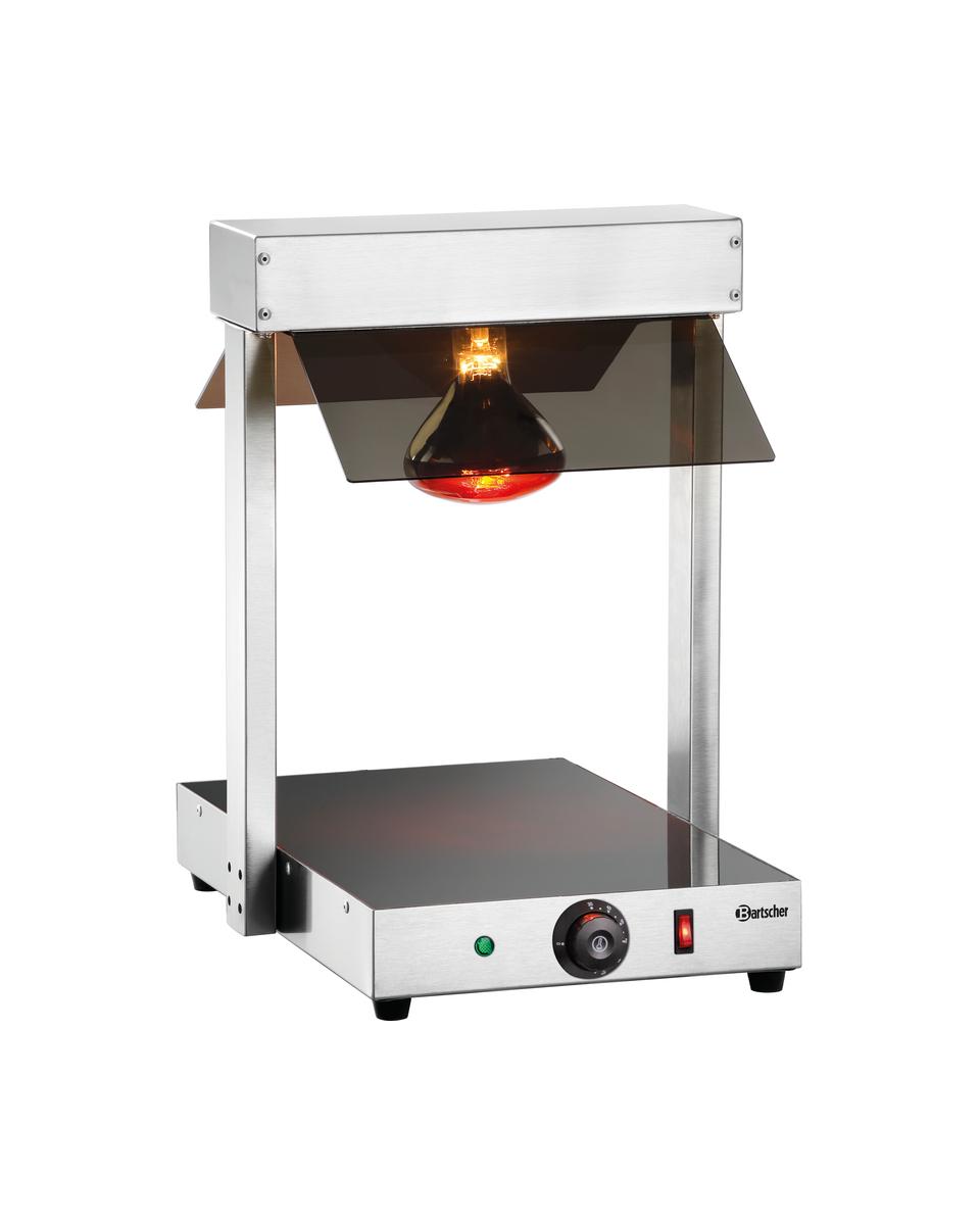 Pont thermique - 32 x 52,5 CM - 1 Lampe - Bartscher - 114263