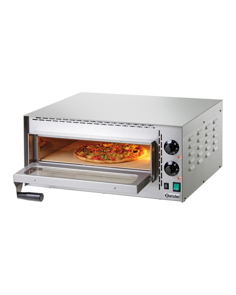 Four à pizza - 1 x Ø35 CM - H 27 x 57,5 x 52,5 - Bartscher - 203530