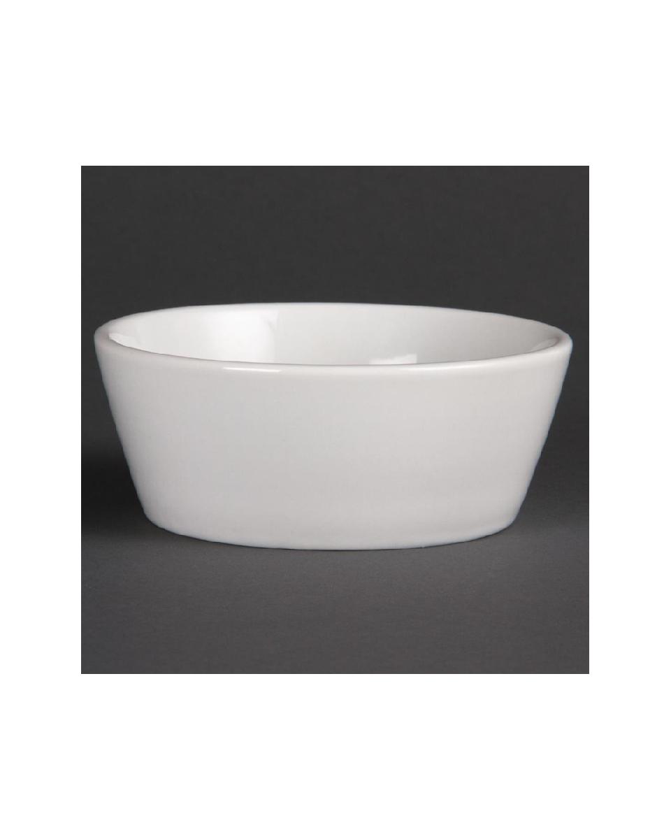 Plat - 12 pièces - Ø 12 CM - Porcelaine - Olympia - U163