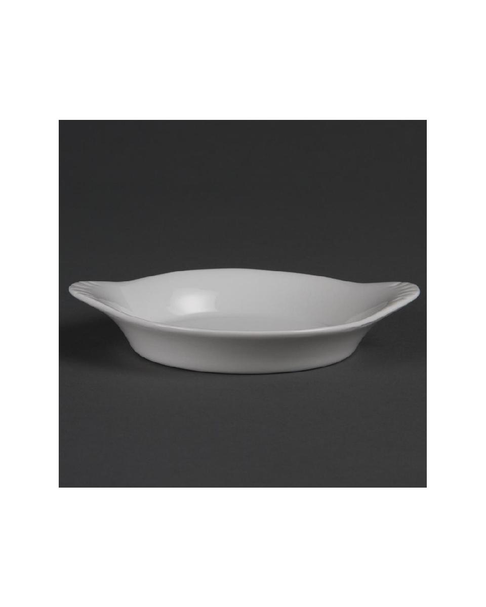 Plat en granit - 6 pièces - H 3 x 15,6 x 12,6 CM - Porcelaine - Olympia - W443