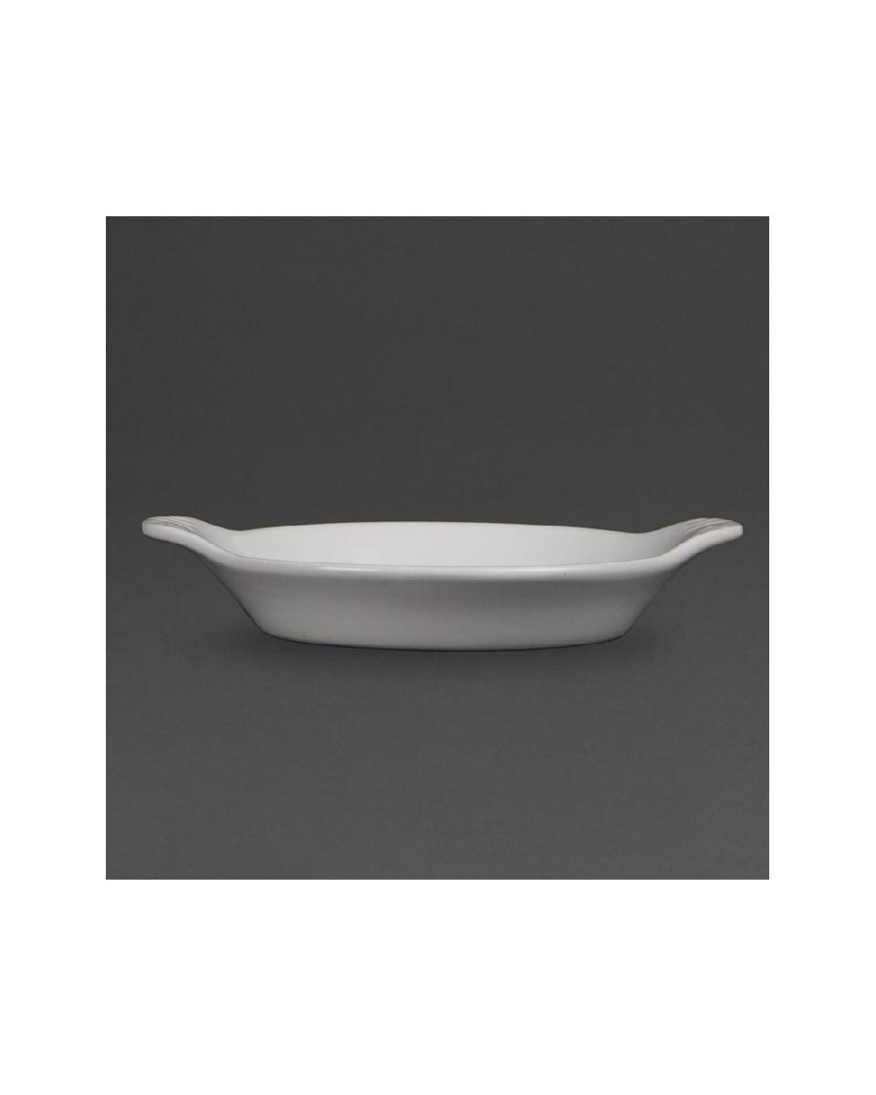Plat en granit - 6 pièces - H 2,6 x 17 x 14 CM - Porcelaine - Olympia - W439
