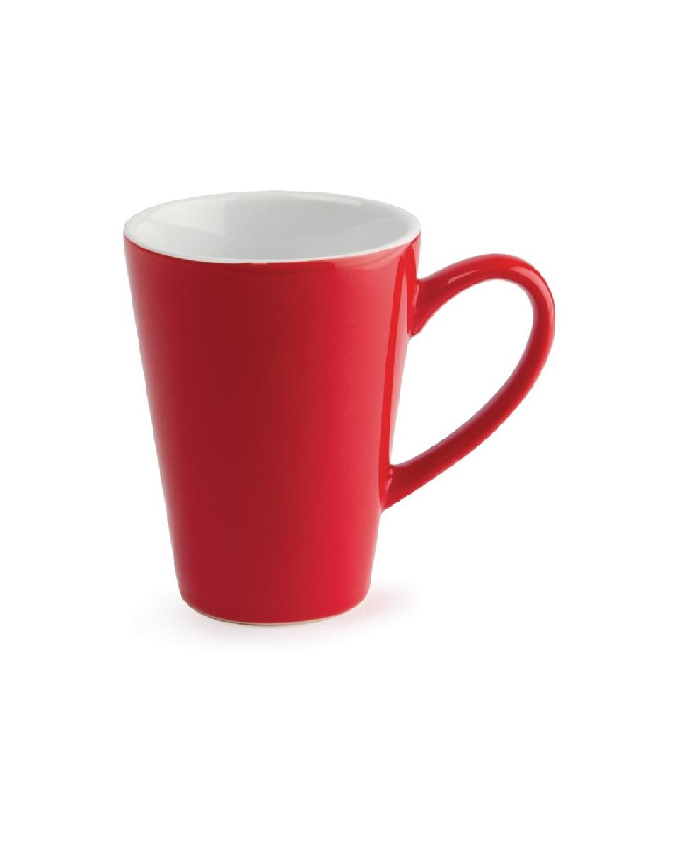 (NON DISPONIBLE)Tasse à latte Olympia Café rouge 34cl - GL486