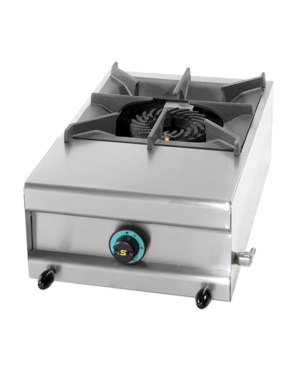 Brûleur à gaz - Gaz naturel - 1 brûleur - 7,5kW - Cook Mach - 321201-h