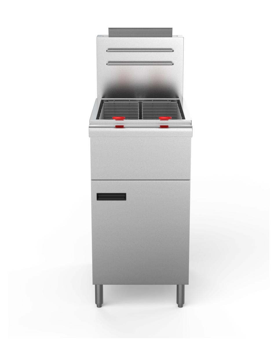 Friteuse - Gaz - Modèle vertical - 16 L - G-Line