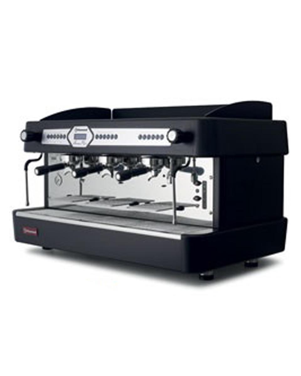Machine Expresso Automatique - 3 Groupes - Noir - Affichage - Diamant - AROMA/3EB