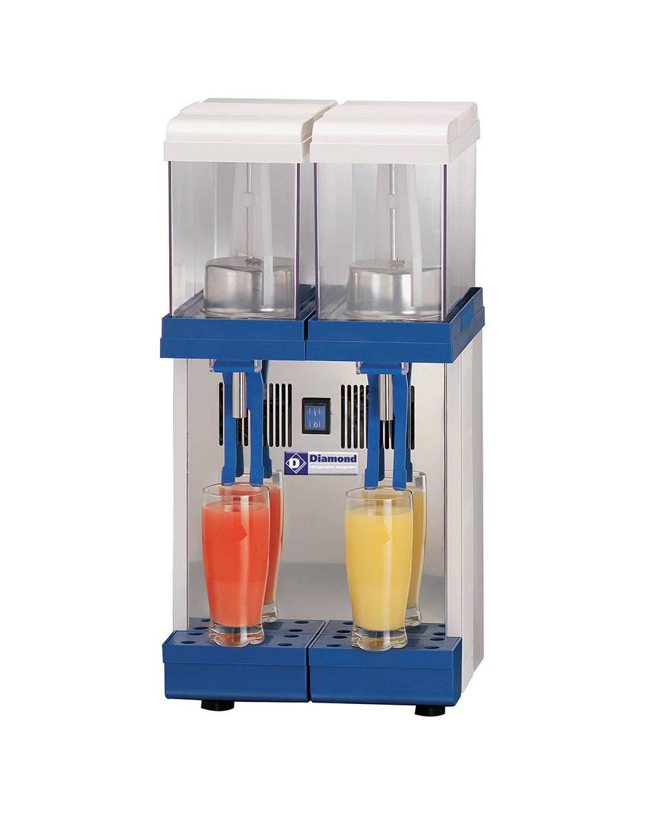 Distributeur de boissons - 2 x 9 litres - Diamant - LUKE-2M