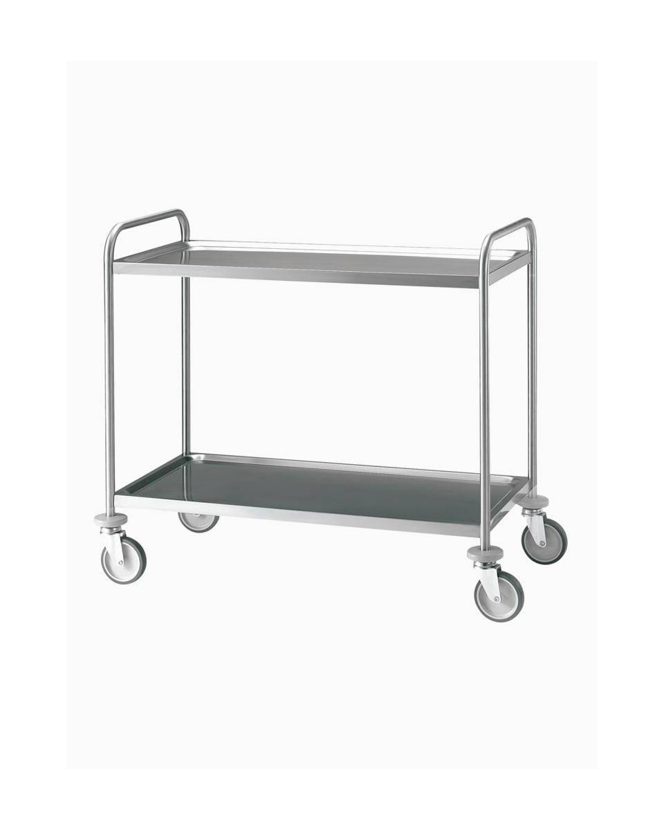 Chariot de service - 2 niveaux - Diamant - CR2/80B
