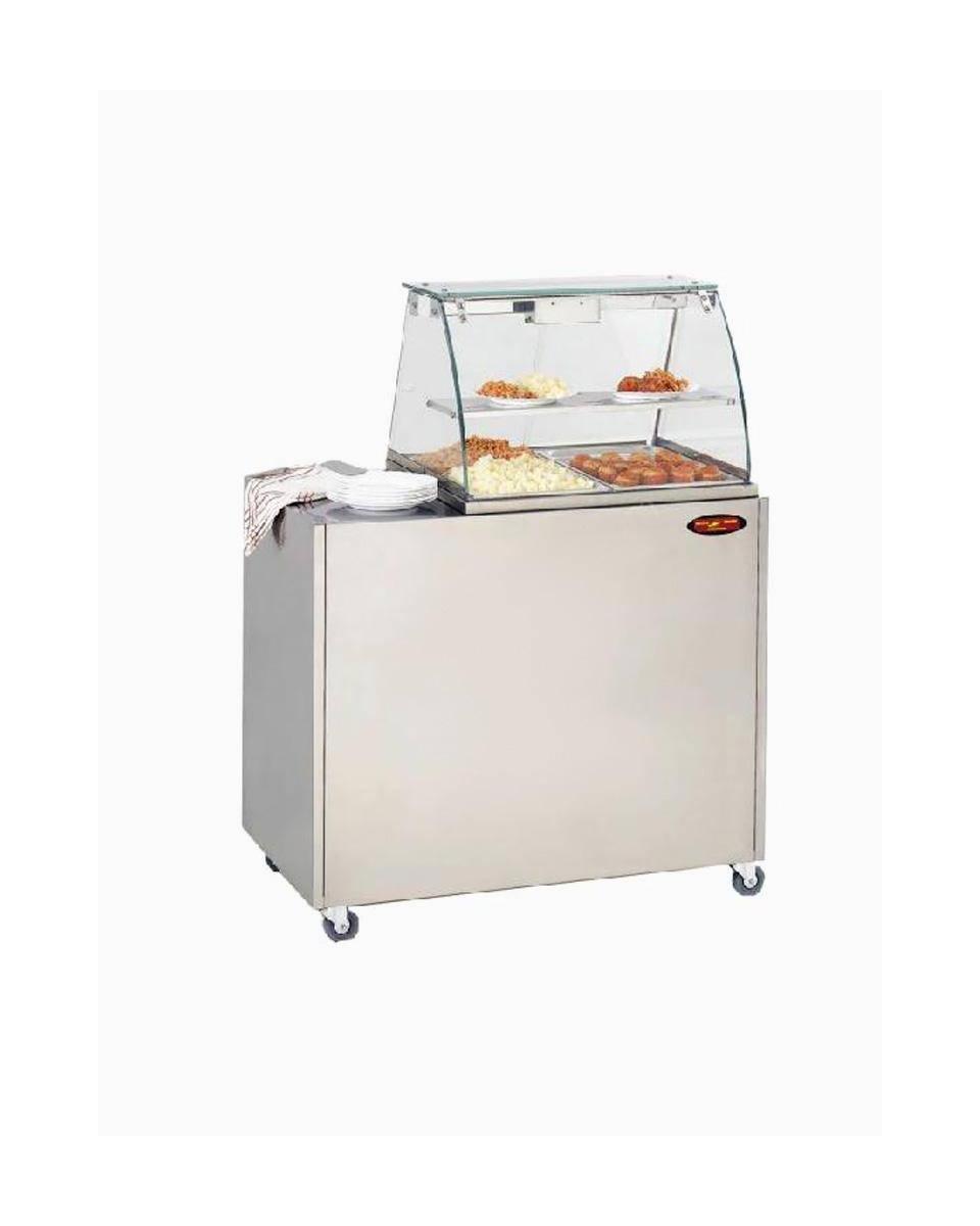 Base de vitrine chauffante - VBE-311 - Diamant - MEX-RG3