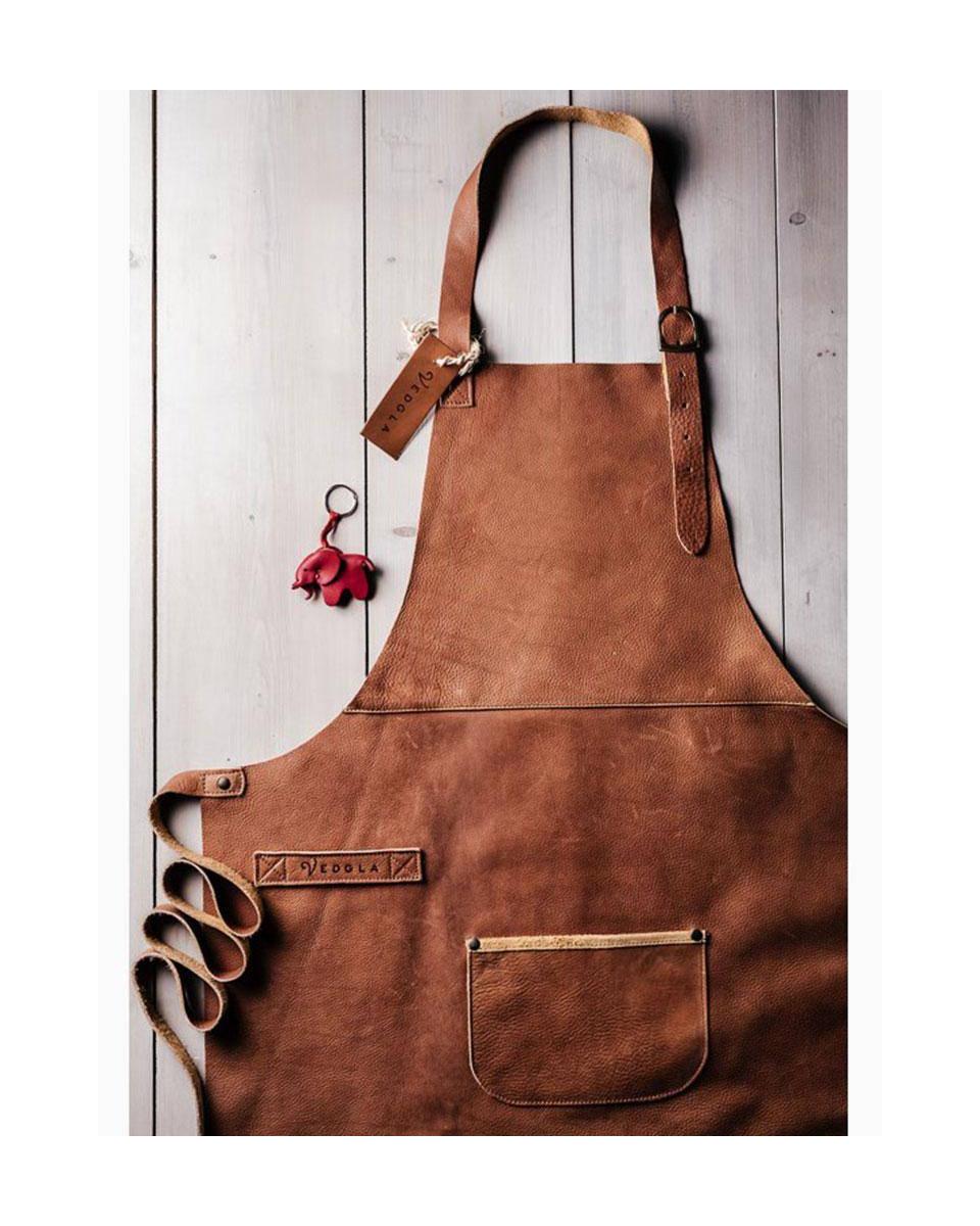 Tablier - Cuir - Cognac - Vedgla - VEDGLA-COGNAC