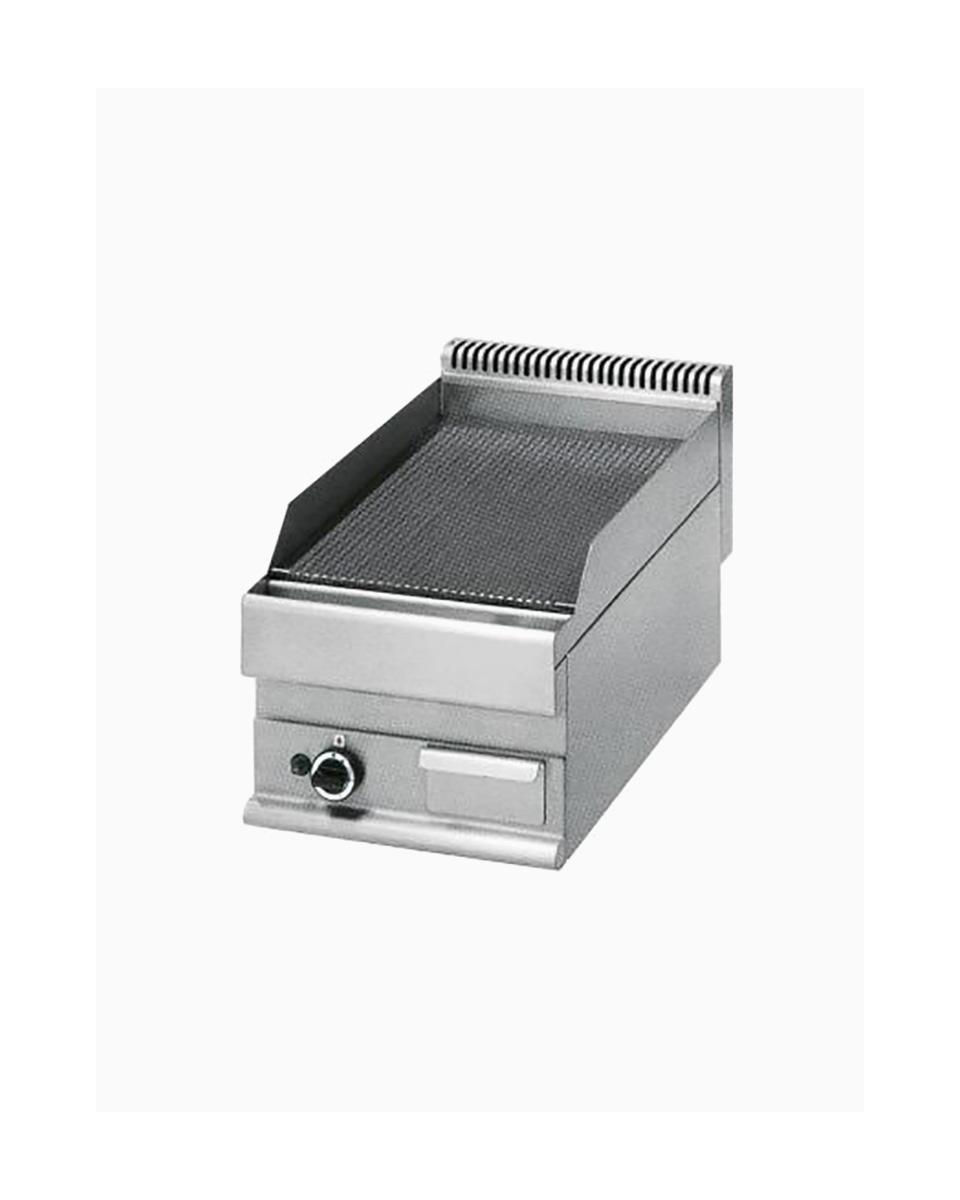 Plancha - Ligne 650 - Gaz - Nervuré - Mastro - 6540FTRG