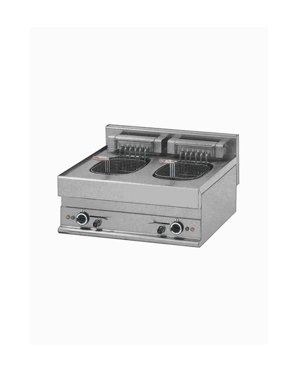 Friteuse - Ligne 650 - Electrique - 2 x 10 Litres - Mastro - 6570FRE