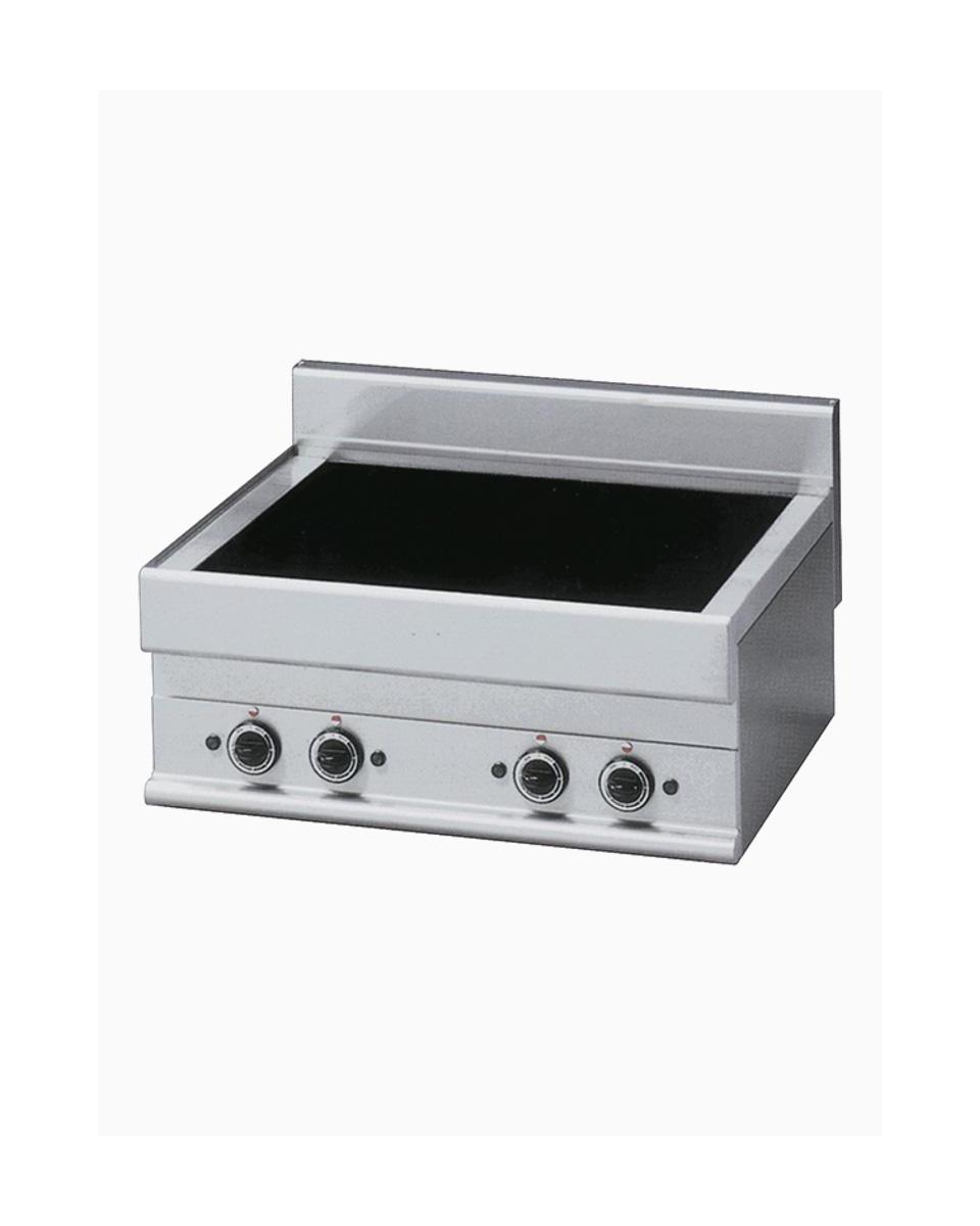 Plaque de cuisson - Ligne 650 - Céramique - 4 plaques - Mastro - 6570PVE