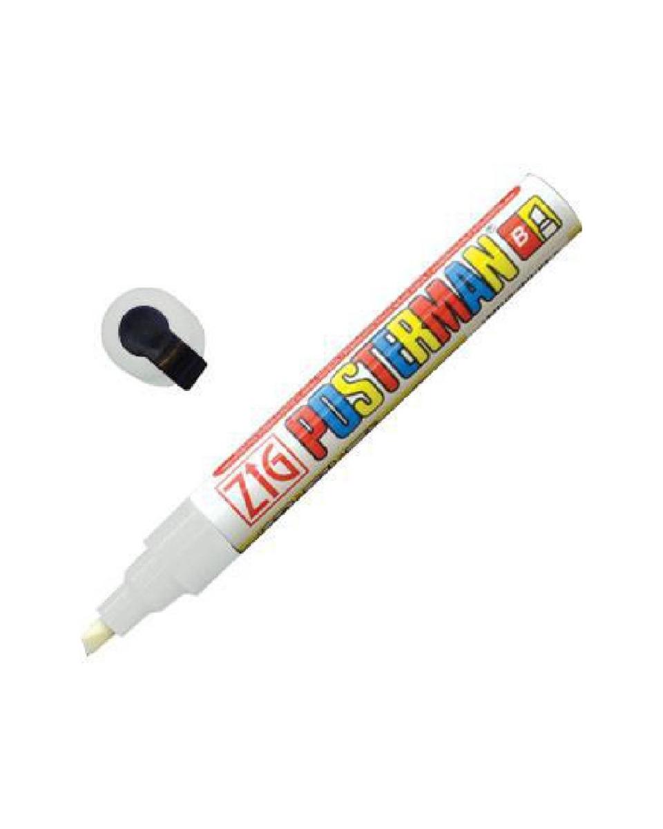 Marqueur craie - Blanc - H 8 x 14,5 x 6 CM - Securit - Y985