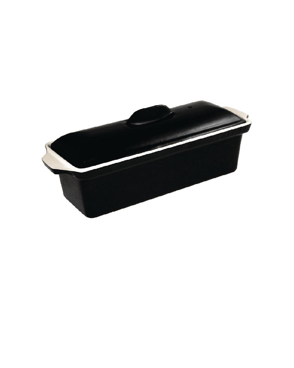 Moule à Pate - 1,7 Litre - Noir - H 12 x 34 x 10,5 CM - Fonte - Vogue - U560