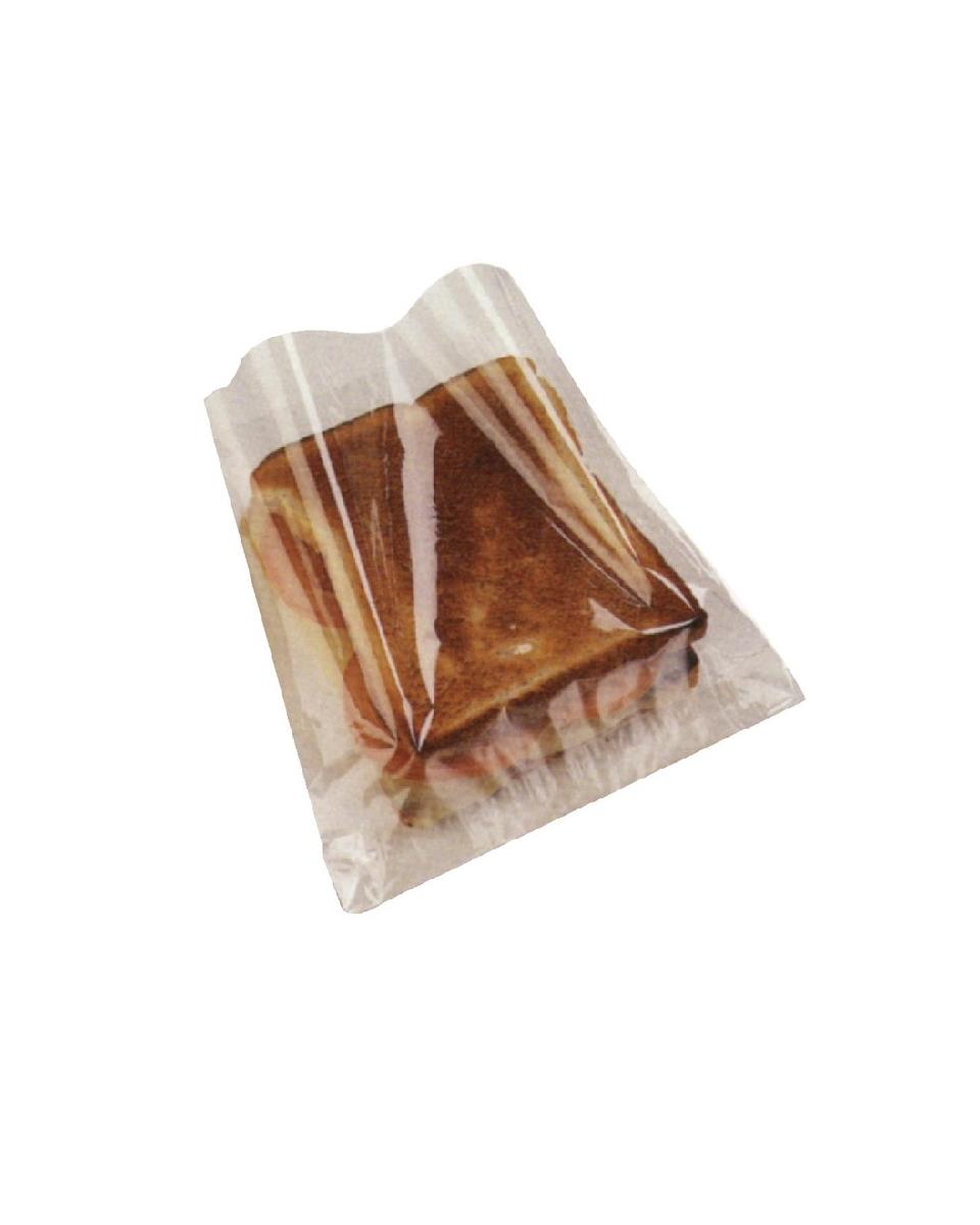 Sacs à sandwich jetables - 1000 pièces - H 18 x 16 CM - J529