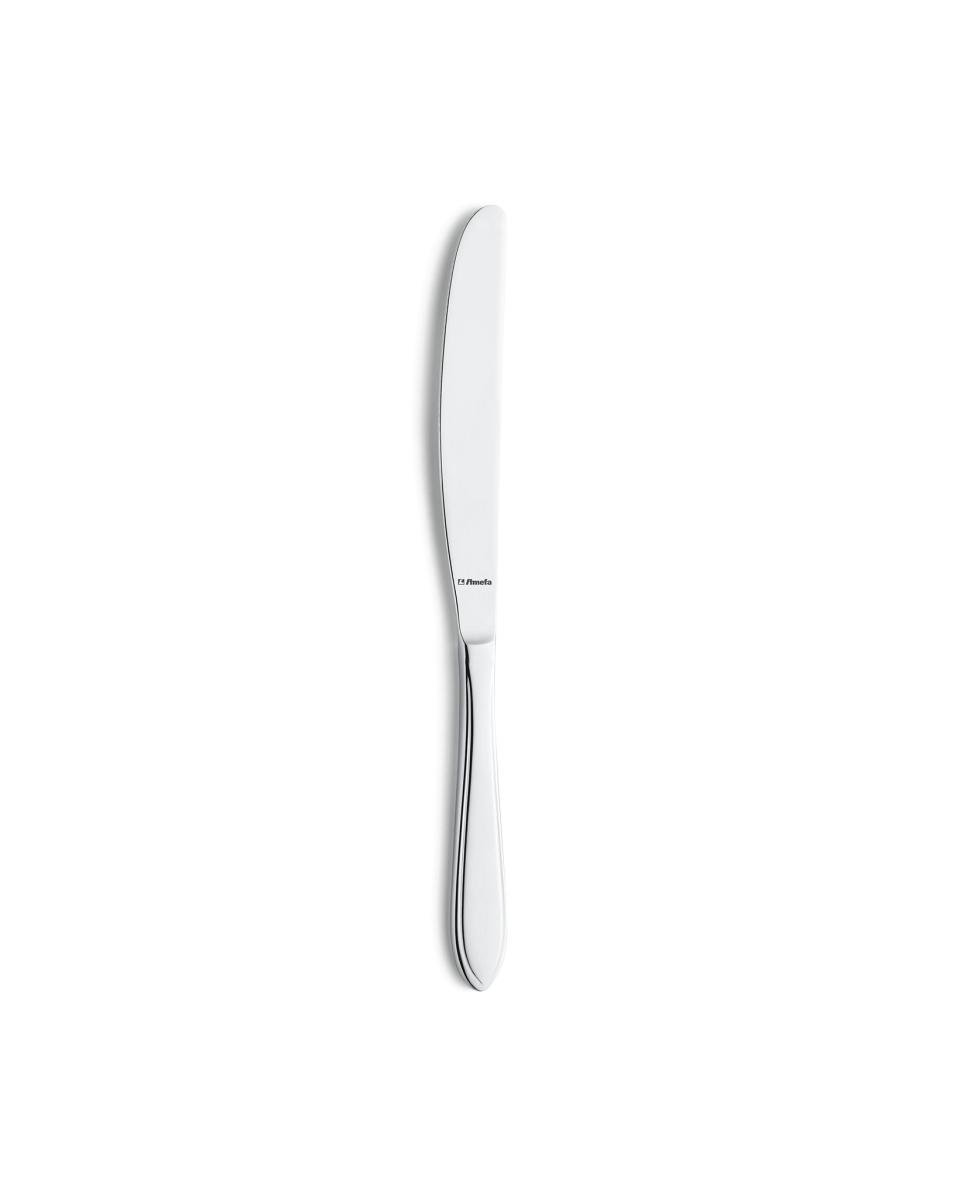 Couteau à dessert - Filet Miroir - 12 pièces - Argent - Acier inoxydable - Amefa - 090000B000335