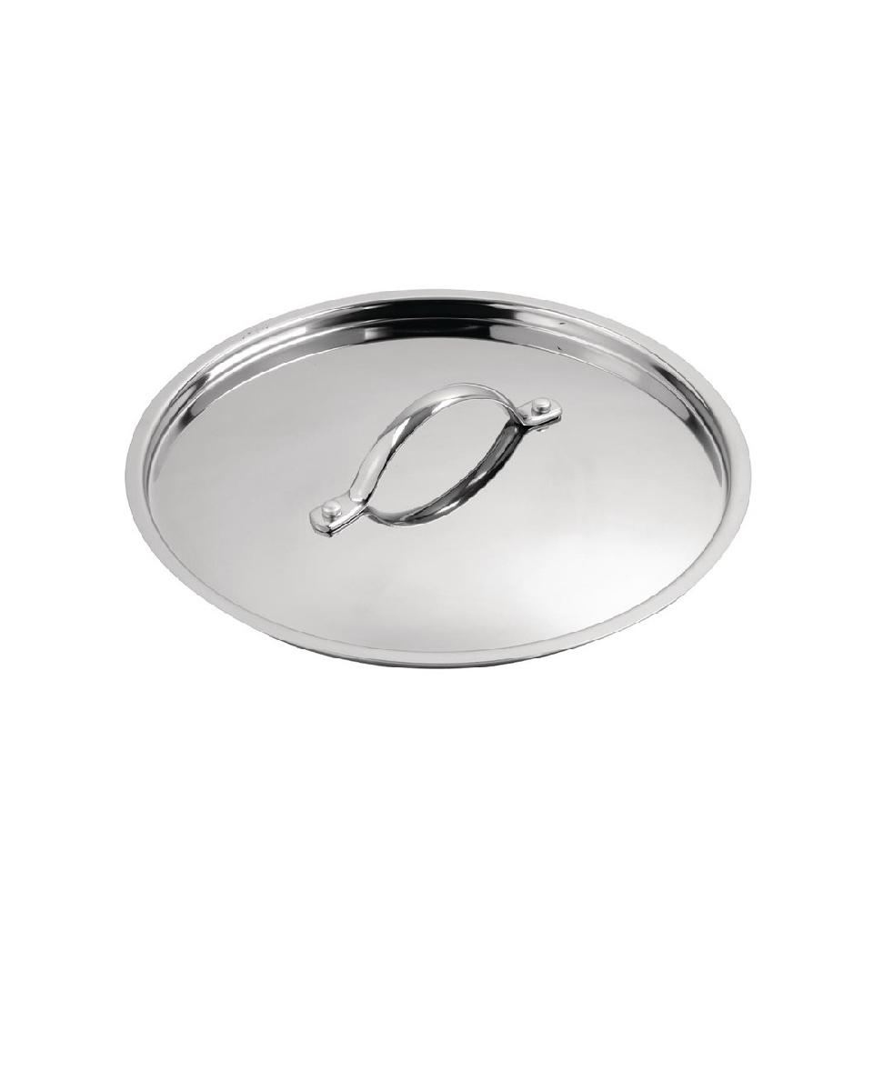 Couvercle pour casserole - Ø 28 CM - Inox/Aluminium - Vogue - Y426