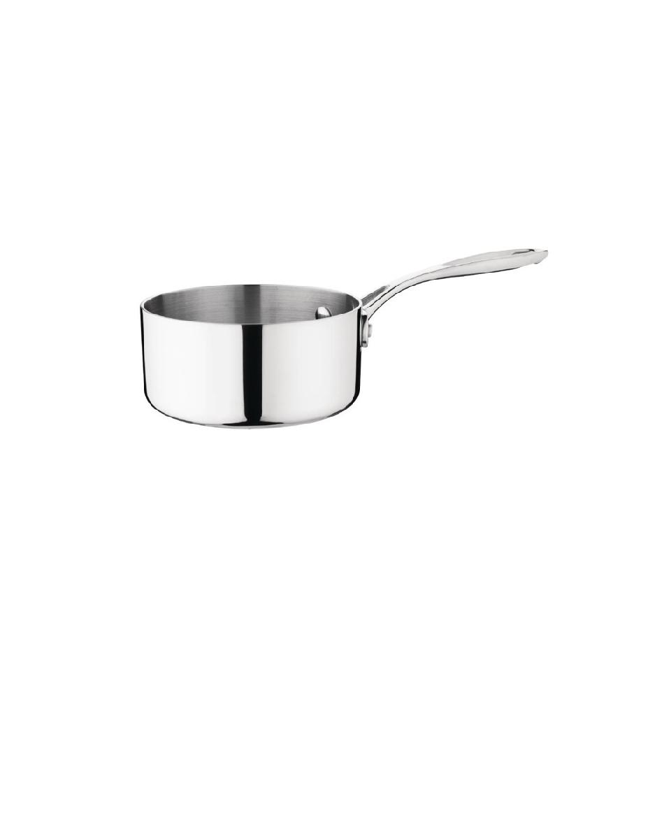 Casserole - 0,9 Litre - Ø 14 x H 7 CM - Inox/Aluminium - Vogue - Y244