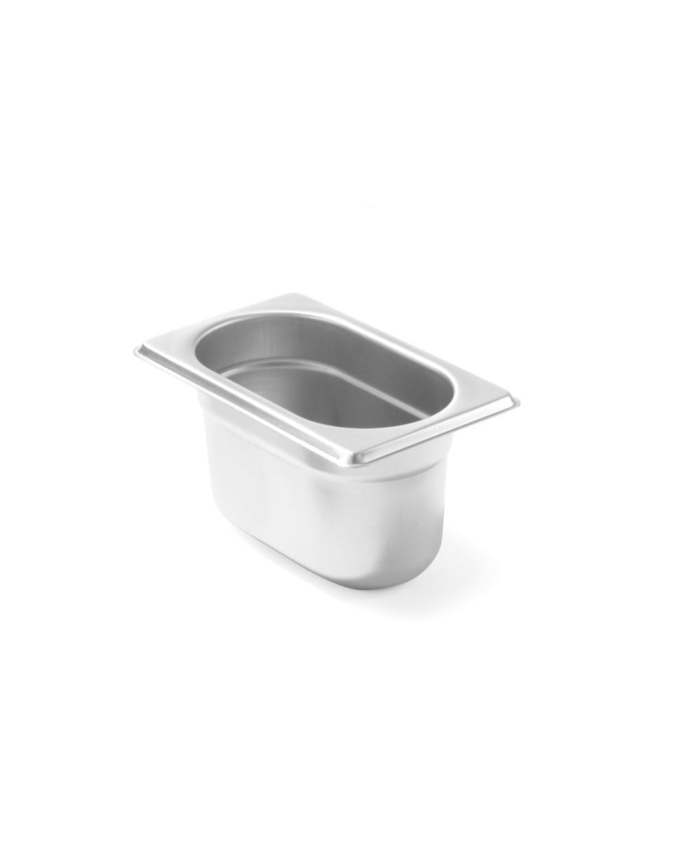 Bac gastronorme - 1/9 - inox - Budget Line