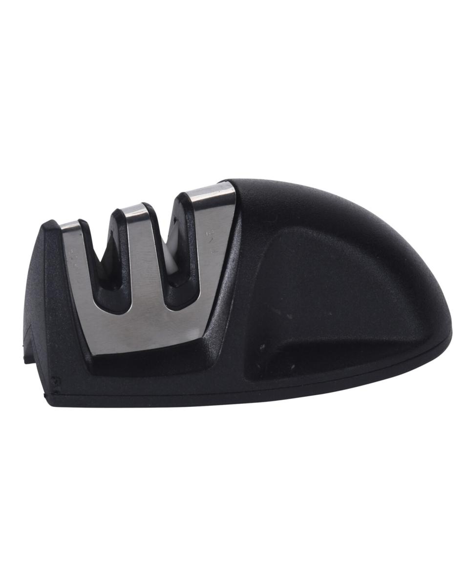 Aiguiseur de couteaux - H 4,5 x 15 x 9 CM - Noir - G-Line