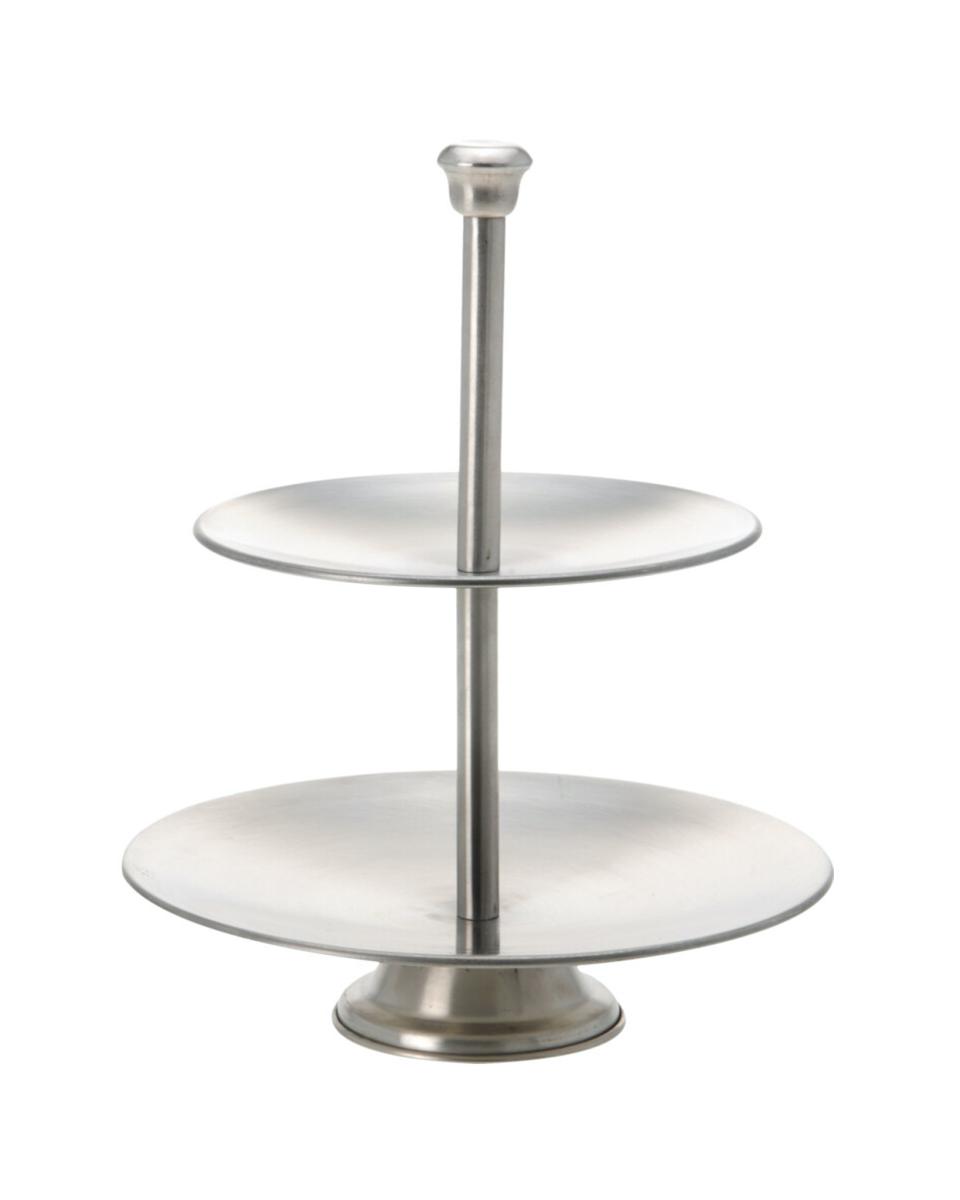 Etagère - Ø21.2 CM - 2 Niveaux - Inox - G-Line